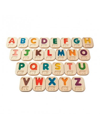 Alfabeto en braille A-Z - Plan Toys 