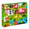 Puzle Janod táctil animales de la granja 20 piezas | TukiToy
