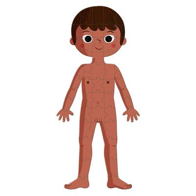 Puzle Educativo Cuerpo Humano de Janod | TukiToy