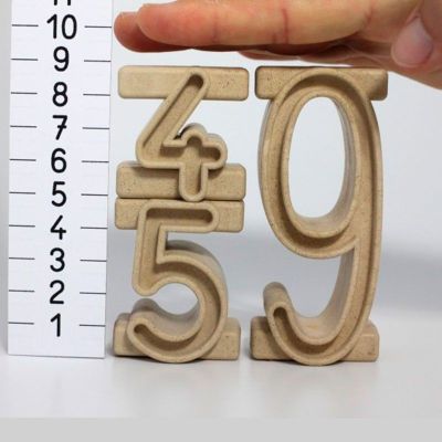 Bloques de números apilables del 1 al 10 en TukiToy