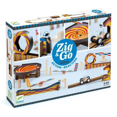 Construcción Zig & Go Wroom 45 piezas 