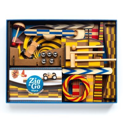 Construcción Zig & Go Wroom 45 piezas de Djeco en TukiToy