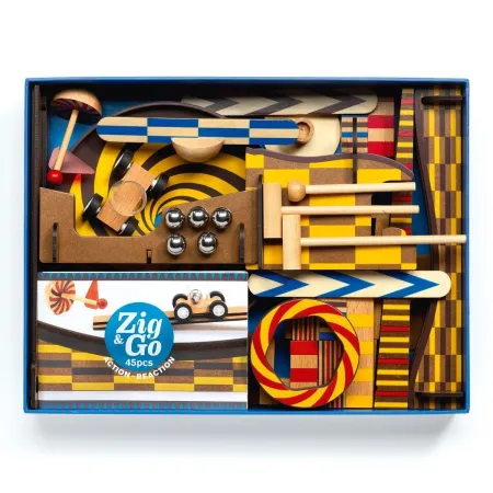 Construcción Zig & Go Wroom 45 piezas de Djeco en TukiToy