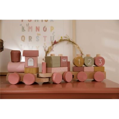 Tren Flowers rosa – Little Dutch 6