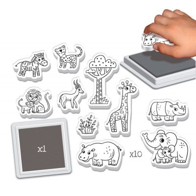 Sellos: Personajes de la Sabana - CreaLign 1