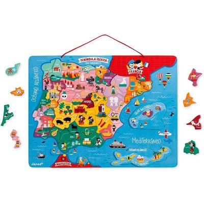 Comprar online Puzzle magnético de España de la marca Janod referencia J05478