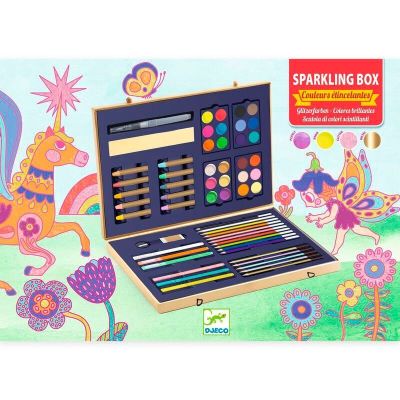packaging del Maletín de Colores Brillantes de Djeco