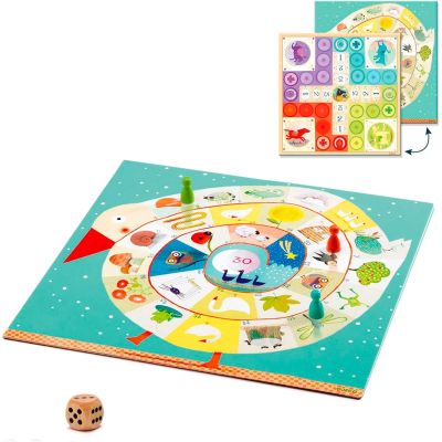 tablero de la oca y del parchís