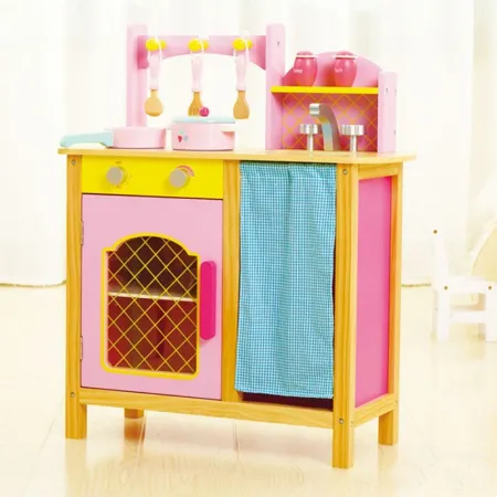 Cocina Juguete Rosa