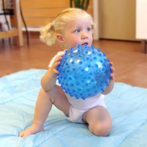Pelota de Estimulación Sensorial Azul de la marca Ludi 2