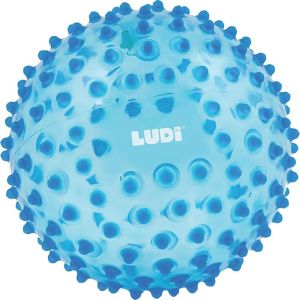 Pelota de Estimulación Sensorial Azul de la marca Ludi