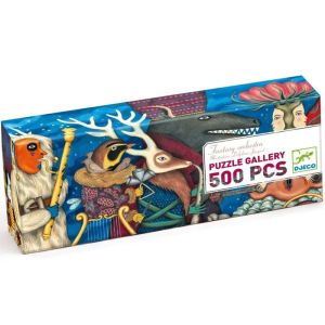 Puzle Galería: Orquesta Fantasía 500 piezas de la marca Djeco
