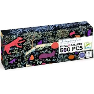 Puzle Galería: The kingdom of Cats 500 piezas de la marca Djeco