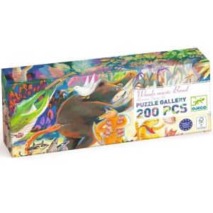 Puzle Galería: Woods Music Band 200 piezas de Djeco