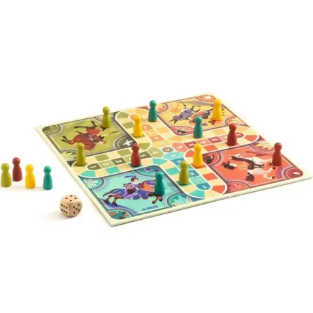 Caja del juego Parchís Juegos Clásicos: Ludo de la marca Djeco