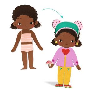 Collages Vestidos de Suavidad de la marca Djeco 2