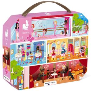 Puzle Academia de Baile 100 piezas de la marca Janod