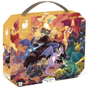 Puzle Tierra De Dragones 54 piezas de la marca Janod