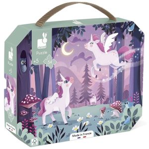 Puzle Unicornio de 54 piezas de la marca Janod
