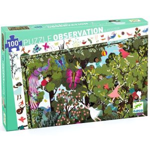 Puzle de Observación: Juegos en el Jardín de la marca Djeco