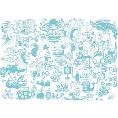 Ilustraciones ocultas para ver con la lupa del puzle Wizzy El Árbol Encantado de la marca Djeco Ilustraciones ocultas para ver con la lupa del puzle Wizzy El Árbol Encantado de la marca Djeco