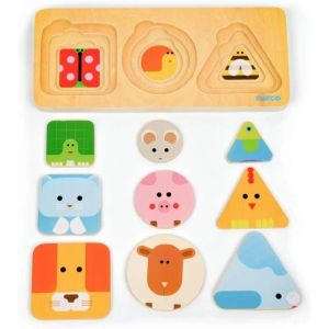 Puzle Encajable: AnimaBasic de la marca Djeco 2