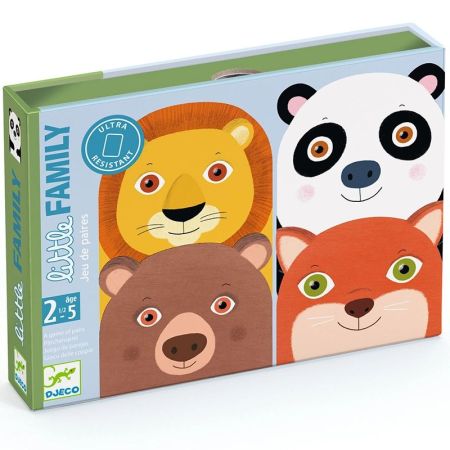 Juego de Cartas: Little Family de la marca Djeco