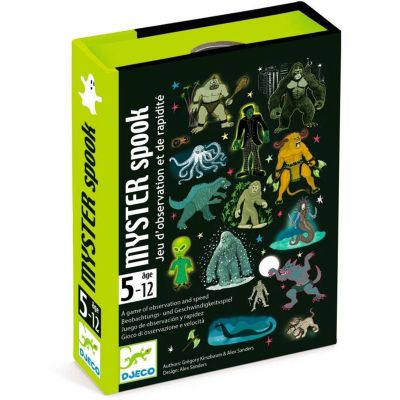 Juego de Cartas: Myster Spook de la marca Djeco