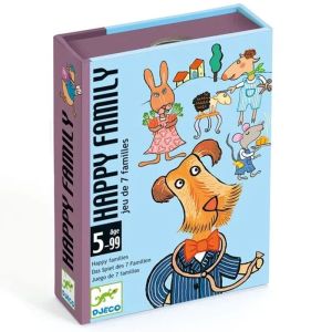 Juego de Cartas: Happy Family de la marca Djeco