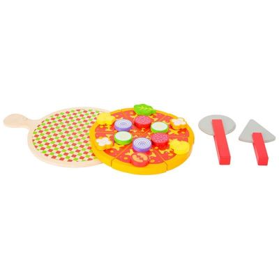 Set Pizza para cortar de juguete | TukiToy
