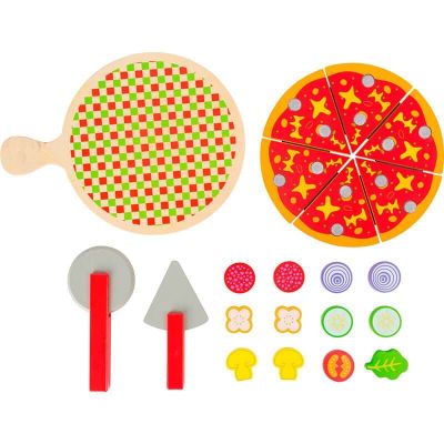 Set Pizza para cortar de juguete | TukiToy