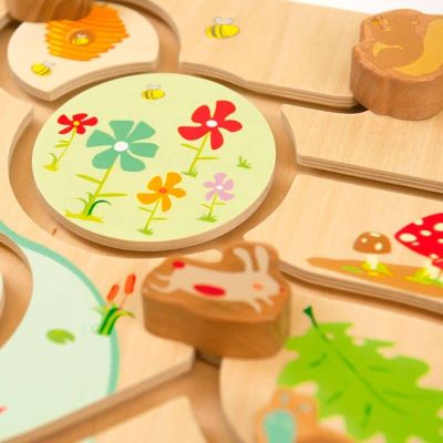Juego deslizamiento animales del bosque detalles– Andreu Toys