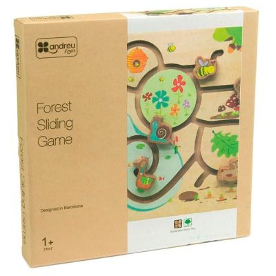Juego deslizamiento animales del bosque caja– Andreu Toys